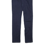 LEVI'S Mens Jeans Blue Slim Skinny Denim Dark W25 L30 Classic Zip Cotton Blend