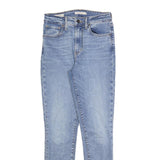 LEVI'S 721 Womens Jeans Blue Slim Skinny Denim Light W26 L28 Stretch Cotton