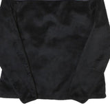 FILA Womens Black Multicolour Panel Zip Up Jacket XS Polyester Blend Fleece