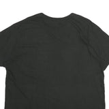 ADIDAS Mens Black Cotton T-Shirt 2XL Short Sleeve Crew Neck Logo Print