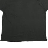 ADIDAS Mens Black Cotton T-Shirt 2XL Short Sleeve Crew Neck Logo Print