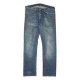 LEVI'S Mens Blue Regular Straight Denim Medium W36 L32 Classic Cotton Blend