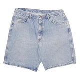 WRANGLER Mens Shorts Blue Denim XL W34 Casual Classic Cotton Blend