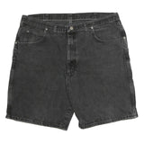 WRANGLER Mens Shorts Black Denim Casual M W40 Classic Cotton
