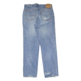 LEVI'S Mens Jeans Blue Regular Straight Denim Light W32 L32 Classic Fit Zip