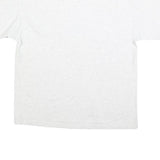 DELTA Mens White North Carolina Tar Heels Graphic T-Shirt L Short Sleeve Crew