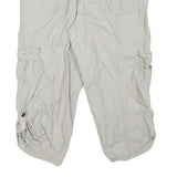 DALIA COLLECTION Womens Shorts Beige Casual Cargo M W30 Functional Pockets