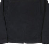 NAUTICA Mens Black Polyester Blend Zip Jacket M Casual Outerwear Plain