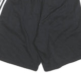 ADIDAS Mens Shorts Black Sports Casual L W30 Cotton Blend Athletic