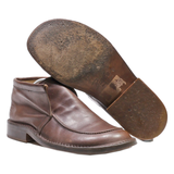 BUTTERO Ankle Boots Brown Leather Mens UK 8