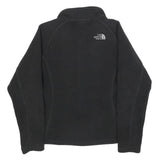 THE NORTH FACE Womens Black Jacket S Polyester Zip Fleece Outdoor Casual