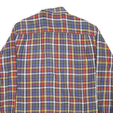 PAUL & SHARK Mens Multicolour Check Shirt L Button-Down Collar Long Sleeve