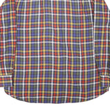 PAUL & SHARK Mens Multicolour Check Shirt L Button-Down Collar Long Sleeve