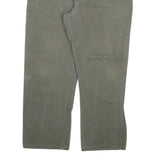 DICKIES Mens Regular Fit Straight Leg Denim Grey Cotton Blend W40 L30 Workwear