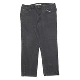 LEE Mens Cotton Blend Regular Fit Straight Leg Denim Blue W38 L29 Classic Zip