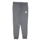 CHAMPION Womens Joggers Grey & Pink Slim Tapered S W28 L28 Cotton Blend Comfort