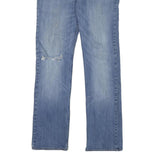 VANS Mens Jeans Blue Cotton Blend Regular Straight Zip W32 L31 Casual Denim