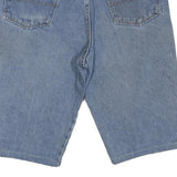 WRANGLER Mens Denim Blue Casual Shorts L W36 Cotton Blend Comfortable Fit