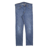 LEVI'S 510 Mens Jeans Blue Slim Skinny Denim Medium W32 L28 Zip Closure