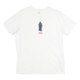 LEVI'S Mens White Darth Vader Graphic T-Shirt M Short Sleeve Crew Neck Cotton