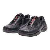 PRADA Sneaker Trainers Black Synthetic Womens UK 4