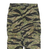 TRU-SPEC Mens Cotton Blend Green & Brown Camouflage Regular Fit Cargo Trousers