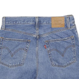LEVI'S Womens Denim Blue Cut-Off Shorts S W29 Distressed Vintage Style