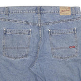 TRADERS Mens Denim Blue Casual Shorts 2XL W36 Cotton Blend Relaxed Fit