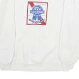 RUSSELL ATHLETIC Mens White Six State Bender Rock Crew Neck XL Pullover
