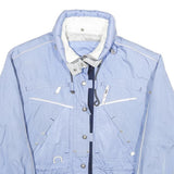 KILLY Womens Blue Polyamide Puffer Jacket UK 14 Zip Casual Winter Outdoor