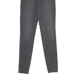 LEVI'S Mile High Super Skinny Big E Womens Jeans Black Slim Skinny Denim W28 L30