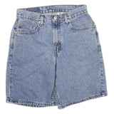 LEVI'S Mens Shorts Blue Denim Casual M W28 Classic Cotton Blend