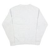 VOULUNTEER Womens White Washington D.C. Crew Neck L Cotton Blend Sweatshirt