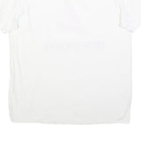 NIKE Mens White BSN Sports Graphic T-Shirt L Short Sleeve Crew Neck