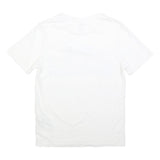 LEVI'S Womens White T-Shirt XS Short Sleeve Crew Neck Palm Tree Graphic