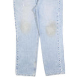 CARHARTT Mens Light Blue Regular Straight Denim Medium W36 L30 Casual Cotton