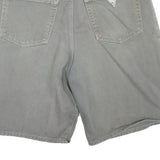 GUESS Mens Shorts Grey Casual M W34 Cotton Blend Comfortable Fit