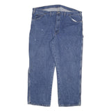 DICKIES Mens Blue Regular Fit Straight Leg Denim Jeans W44 L30 Workwear Zip