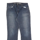 DICKIES Womens Blue Relaxed Straight Denim Medium W34 L32 Casual Jeans