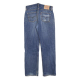 LEVI'S 751 Mens Jeans Blue Relaxed Straight Denim Medium W34 L32 Classic Style
