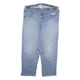 CARHARTT Womens Relaxed Light Blue Denim Jeans W40 L31 Relaxed Fit Zip Closure