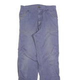 CARHARTT Mens Jeans Blue Regular Straight Denim Medium W30 L34 Workwear Utility