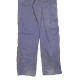 CARHARTT Mens Jeans Blue Regular Straight Denim Medium W30 L34 Workwear Utility