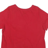 COCA COLA Womens Red 2XL Graphic T-Shirt Short Sleeve Round Neck Cotton Blend