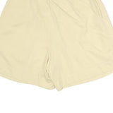 SAN MARTINO Womens Shorts Beige Casual Plain M W28 Comfortable Cotton