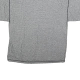 VINCI Womens Grey Graphic T-Shirt L Short Sleeve Crew Neck Cotton Blend