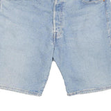 LEVI'S Womens Denim Blue Casual Shorts L W36 Button Fly Classic Fit