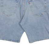 LEVI'S Womens Denim Blue Casual Shorts L W36 Button Fly Classic Fit