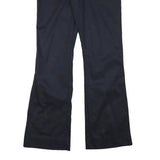 DICKIES Womens Polyester Blend Black Regular Flared Trousers W32 L32 Workwear