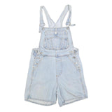 MEMPHIS Womens Blue Dungarees Loose Denim Plain M W30 L5 Casual Summer
